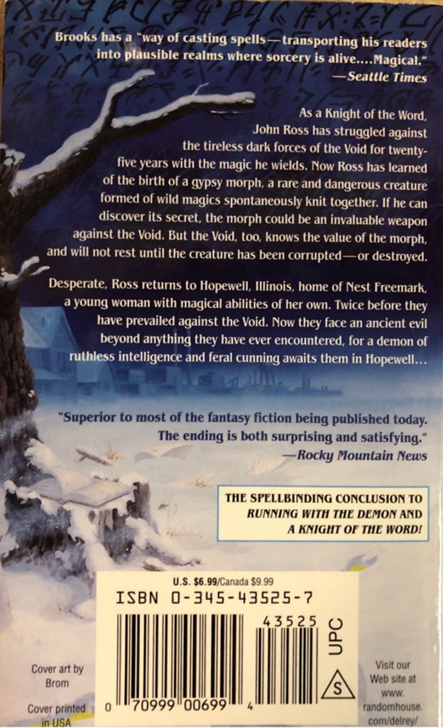 WV3: Angel Fire East - Terry Brooks (Ballantine Books - Paperback) book collectible [Barcode 9780345435255] - Main Image 2