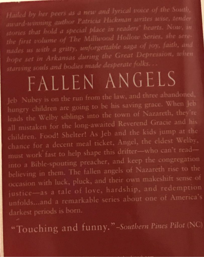 Fallen Angels  book collectible [Barcode 9780446614849] - Main Image 2