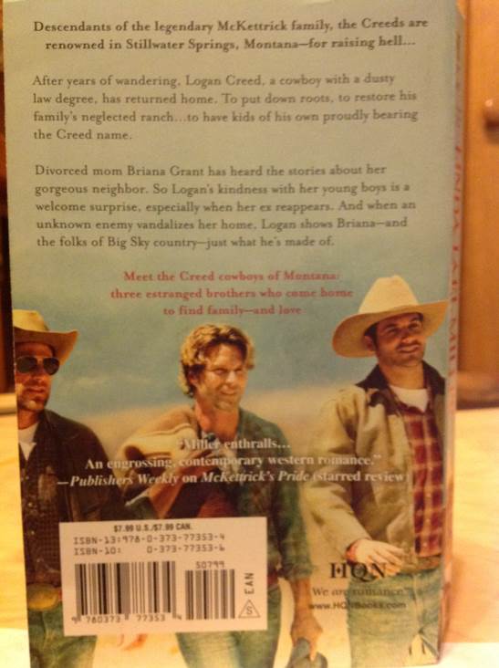 Montana Creeds: Logan - Linda Lael Miller (Harlequin - Paperback) book collectible [Barcode 9780373773534] - Main Image 2