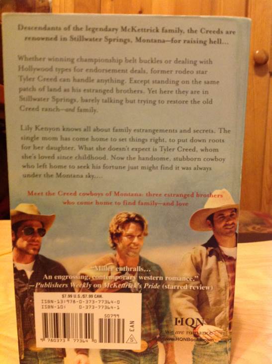 Montana Creeds: Tyler - Linda Lael Miller (Harlequin - Paperback) book collectible [Barcode 9780373773640] - Main Image 2
