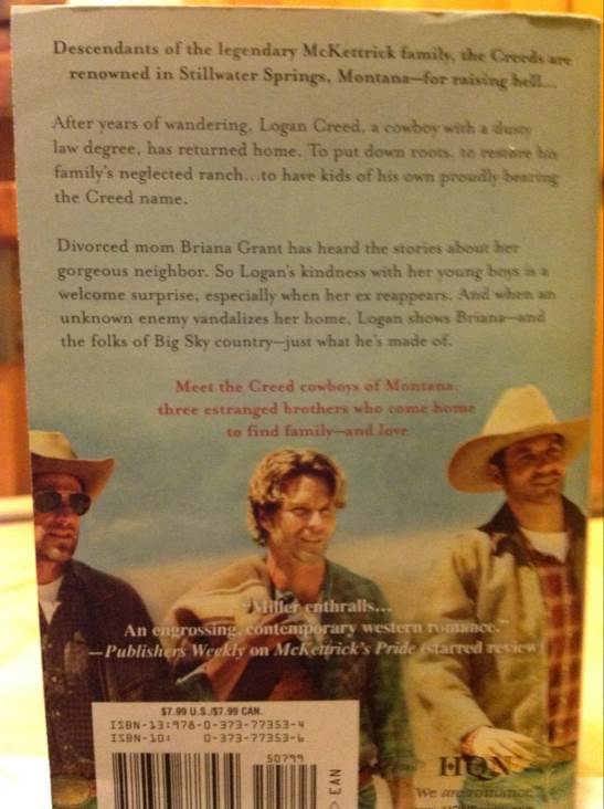 Montana Creeds: Dylan - Linda Lael Miller (Harlequin - Paperback) book collectible [Barcode 9780373773589] - Main Image 2