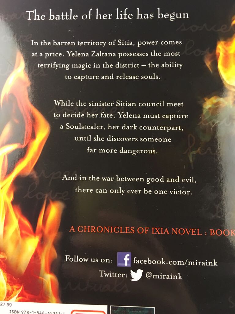 Fire Study - Maria V. Snyder (- Paperback) book collectible [Barcode 9781848452411] - Main Image 2