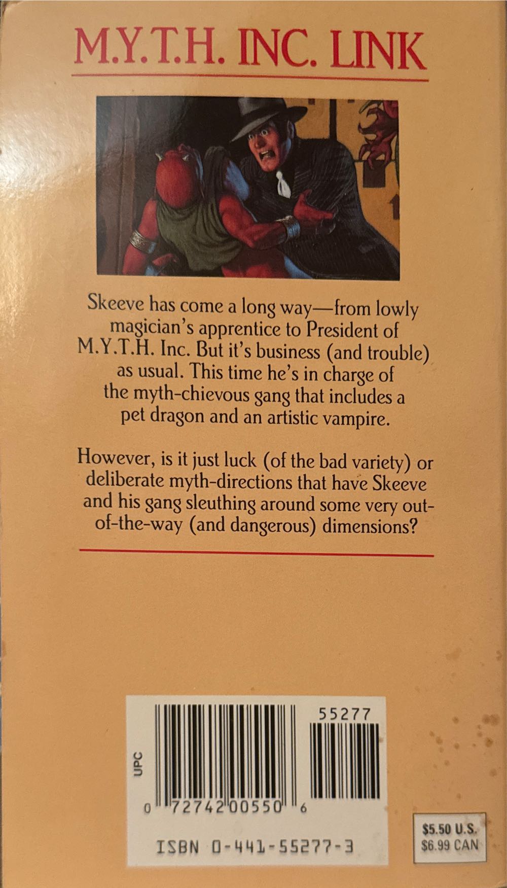 MYTH Inc. Link: - Robert Asprin (Paperback) book collectible [Barcode 0441552773] - Main Image 2