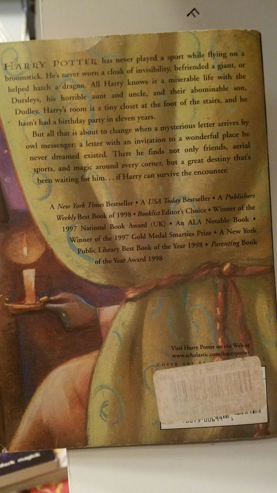 Harry Potter And The Sorcerers Stone - J.K. Rowling (Alfred - Paperback) book collectible [Barcode 9780757991301] - Main Image 2