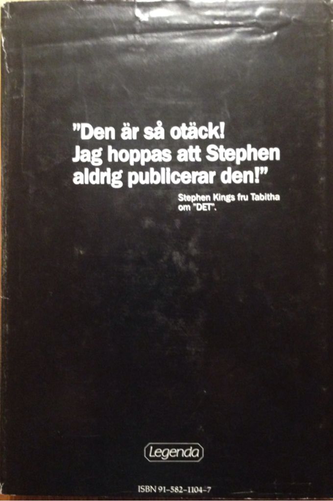 It - Stephen King (Viking - Hardcover) book collectible [Barcode 9780670813025] - Main Image 2