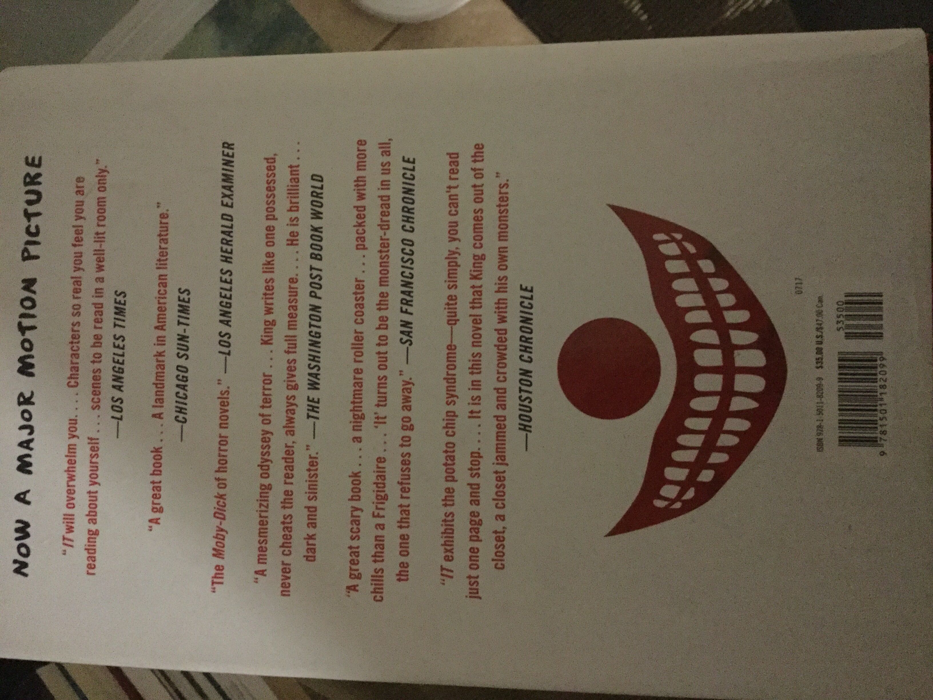 It - Stephen King (Simon and Schuster - Hardcover) book collectible [Barcode 9781501182099] - Main Image 2