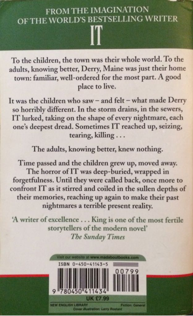 It  (Hodder &  Stoughton - Paperback) book collectible - Main Image 2