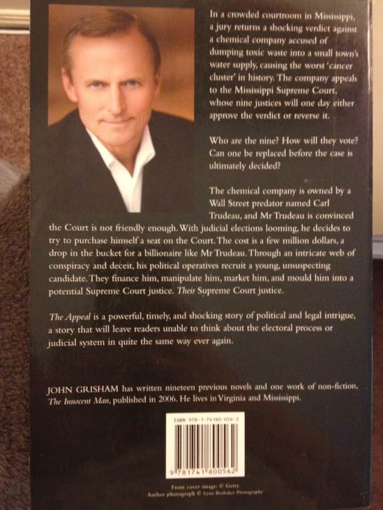 The Appeal - John Grisham (Century - Paperback) book collectible [Barcode 9781741800562] - Main Image 2