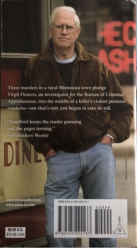 Dark Of The Moon - John Sandford (A Berkley Book - Paperback) book collectible [Barcode 9780425224137] - Main Image 2