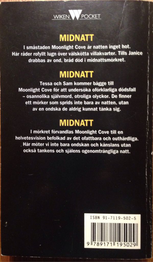 Midnight - Dean R Koontz (Paperback) book collectible - Main Image 2