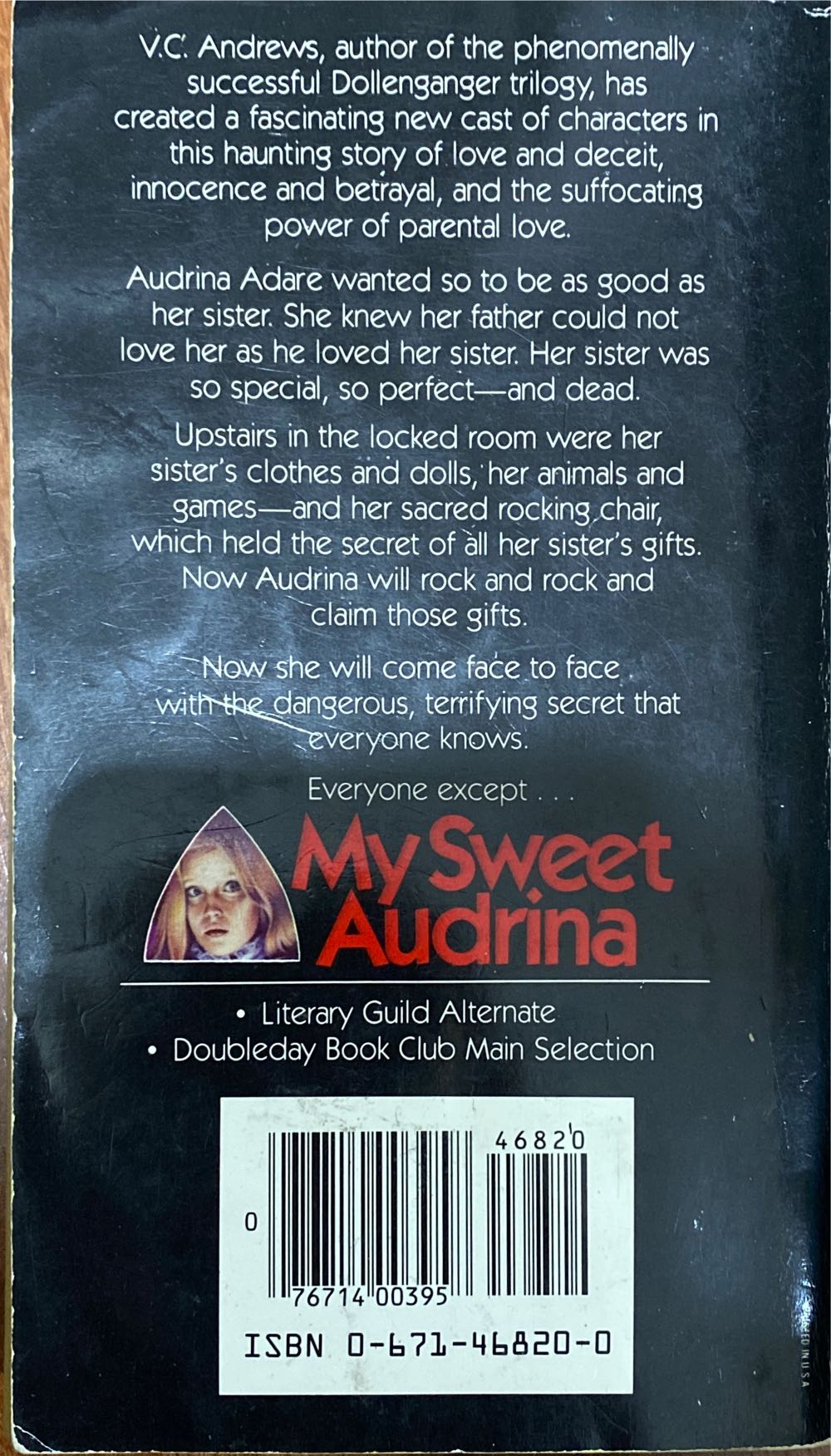 VCA: My Sweet Audrina - V. C. Andrews (Pocket - Paperback) book collectible [Barcode 9780671468200] - Main Image 2
