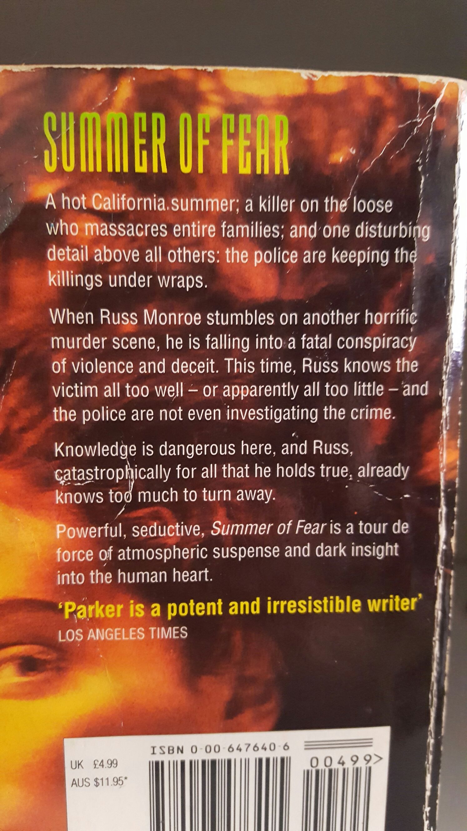 Summer of Fear  (Paperback) book collectible [Barcode 9780006476405] - Main Image 2