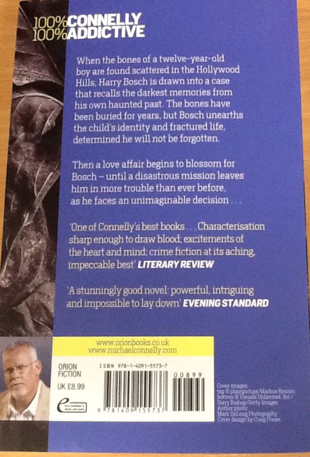 City of Bones✅ - Michael Connelly (Orion) book collectible [Barcode 9781409155737] - Main Image 2