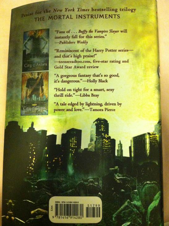 City of Bones - Cassandra Clare (Mcelderly Books - Hardcover) book collectible [Barcode 9781416914280] - Main Image 2