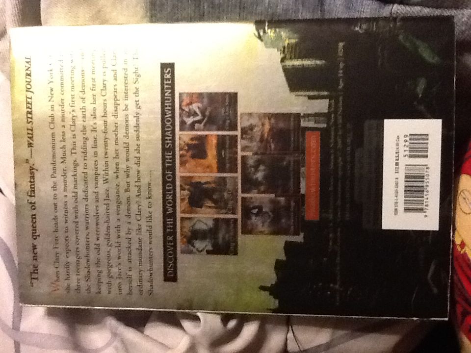 City of Bones  book collectible - Main Image 2