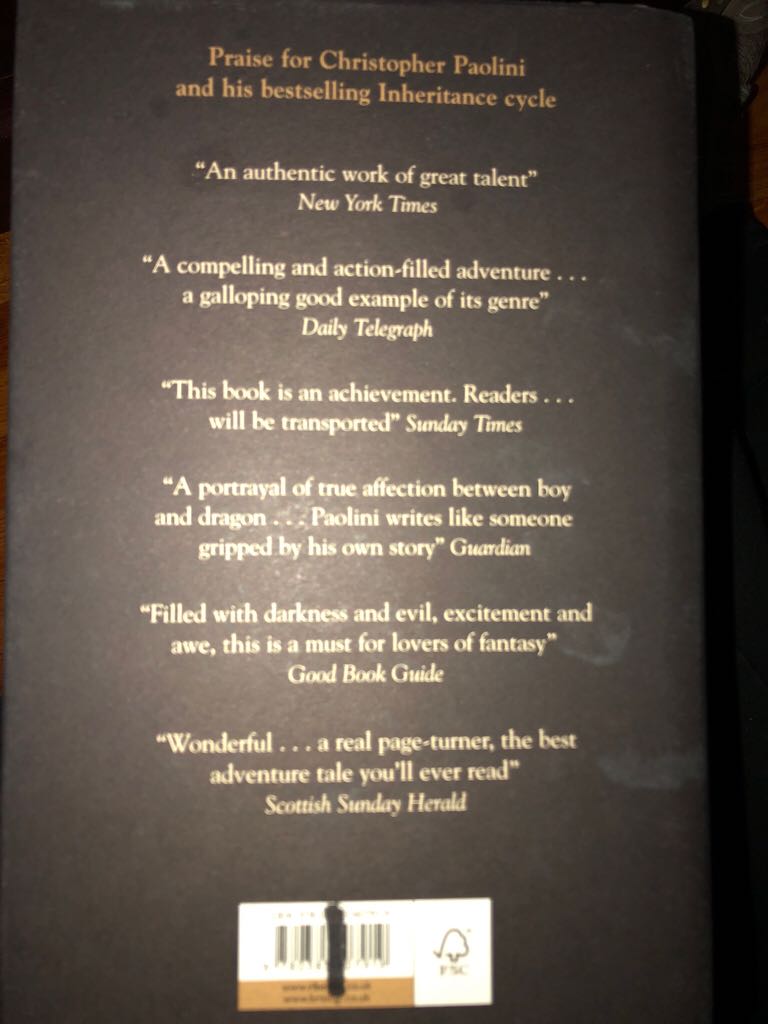 Brisingr - Christopher Paolini book collectible - Main Image 2