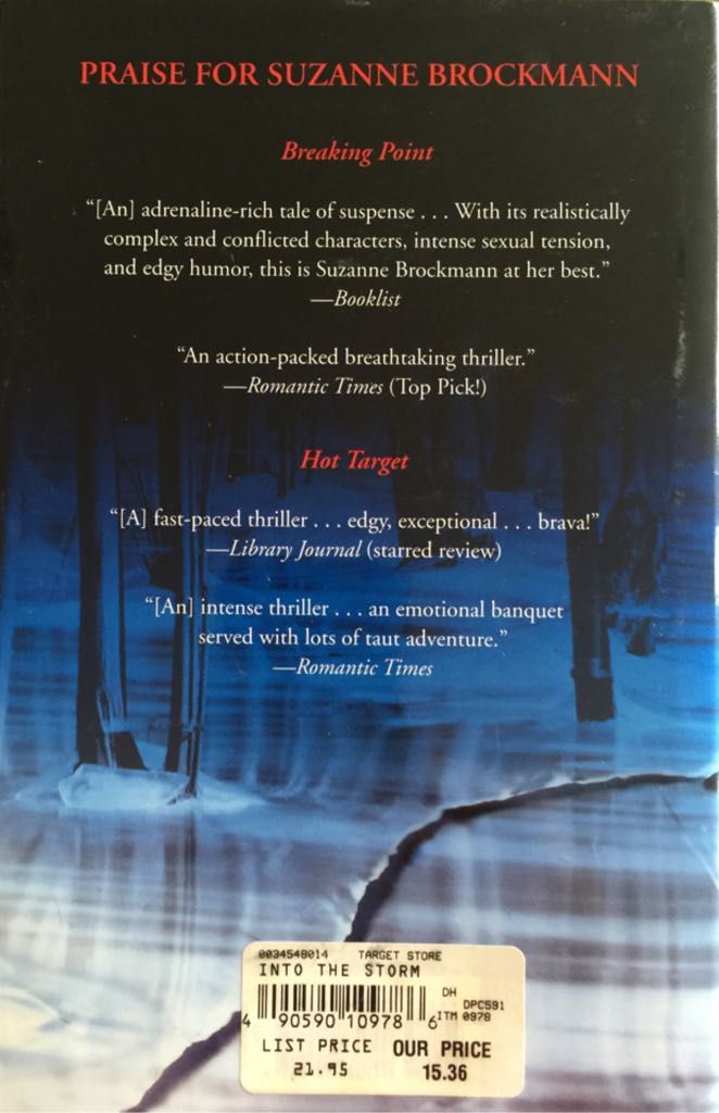 Into the Storm - Suzanne Brockmann (Ballantine Books - Hardcover) book collectible - Main Image 2