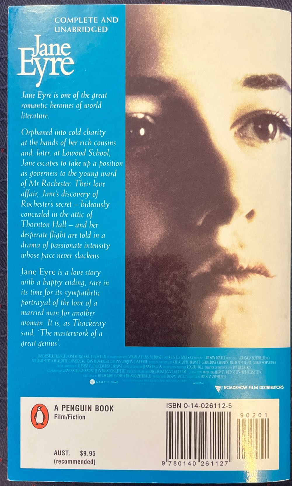 Jane Eyre - Charlotte Bronte͏̈ (Penguin - Paperback) book collectible [Barcode 9780140261127] - Main Image 2