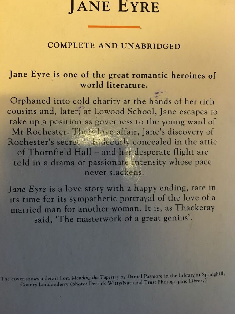 Jane Eyre - Charlotte Bronte (Penguin Books - Audiobook) book collectible [Barcode 9780140620115] - Main Image 2