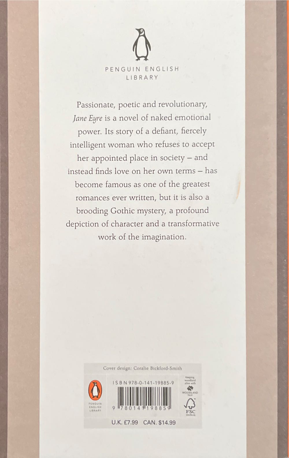 Jane Eyre - Charlotte Brontë (Penguin English Library - Paperback) book collectible [Barcode 9780141198859] - Main Image 3