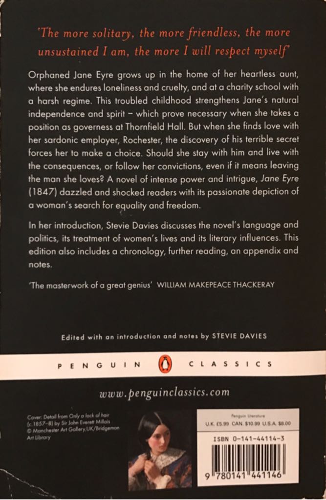 Jane Eyre - Charlotte Bronte (Penguin Popular Classics - Paperback) book collectible [Barcode 9780141441146] - Main Image 2