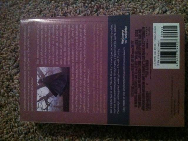 Jane Eyre - Charlotte Bronte (Vintage Classics - Trade Paperback) book collectible [Barcode 9780307744227] - Main Image 2