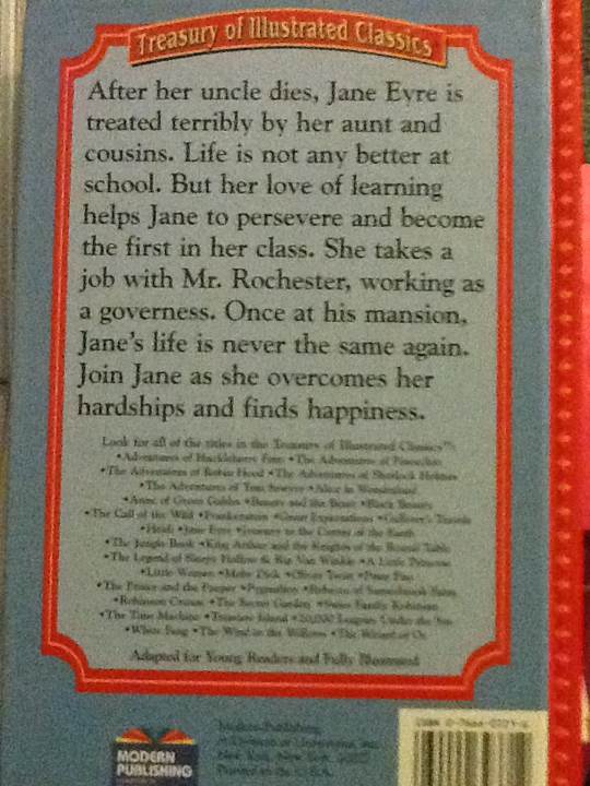 Jane Eyre - Charlotte Bronte (The Literary Guild Of America, Inc. - Hardcover) book collectible [Barcode 9780681994850] - Main Image 2