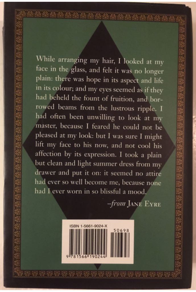 Jane Eyre - Charlotte Brontë (Barnes & Noble Books - Hardcover) book collectible [Barcode 9781566190244] - Main Image 2