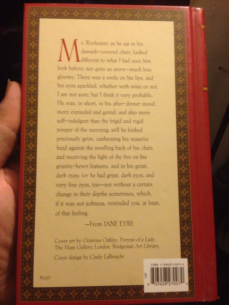 Jane Eyre  book collectible [Barcode 9781590270073] - Main Image 2