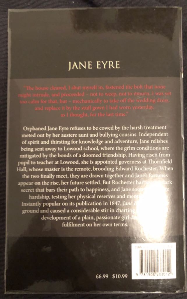Jane Eyre - Charlotte Bronte (Nabu Press - Paperback) book collectible [Barcode 9781908533012] - Main Image 2
