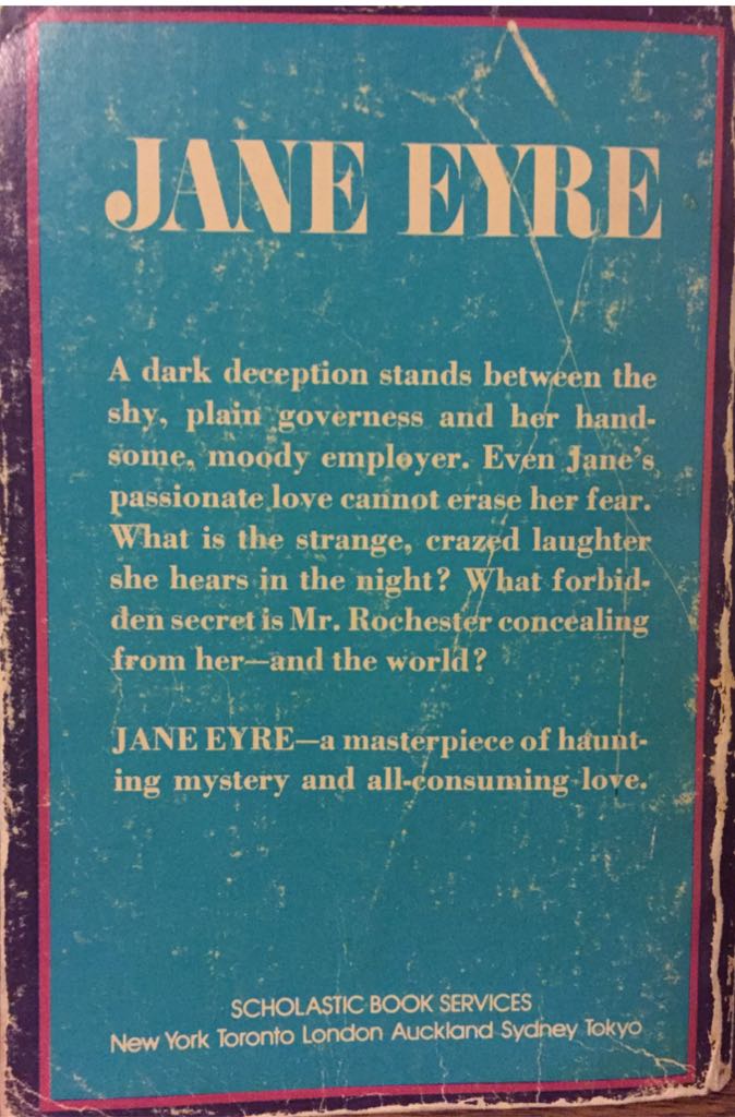 Jane Eyre - Charlotte Bronte (Scholastic Book Sevices - Paperback) book collectible - Main Image 2