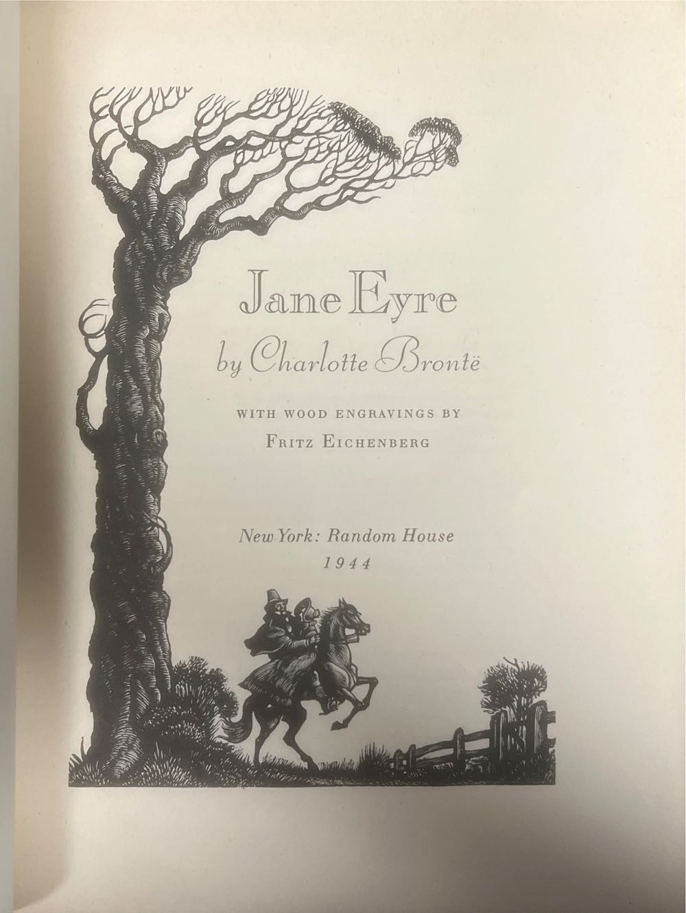 Jane Eyre - Charlotte Bronte͏̈ (Random House - Hardcover) book collectible - Main Image 3