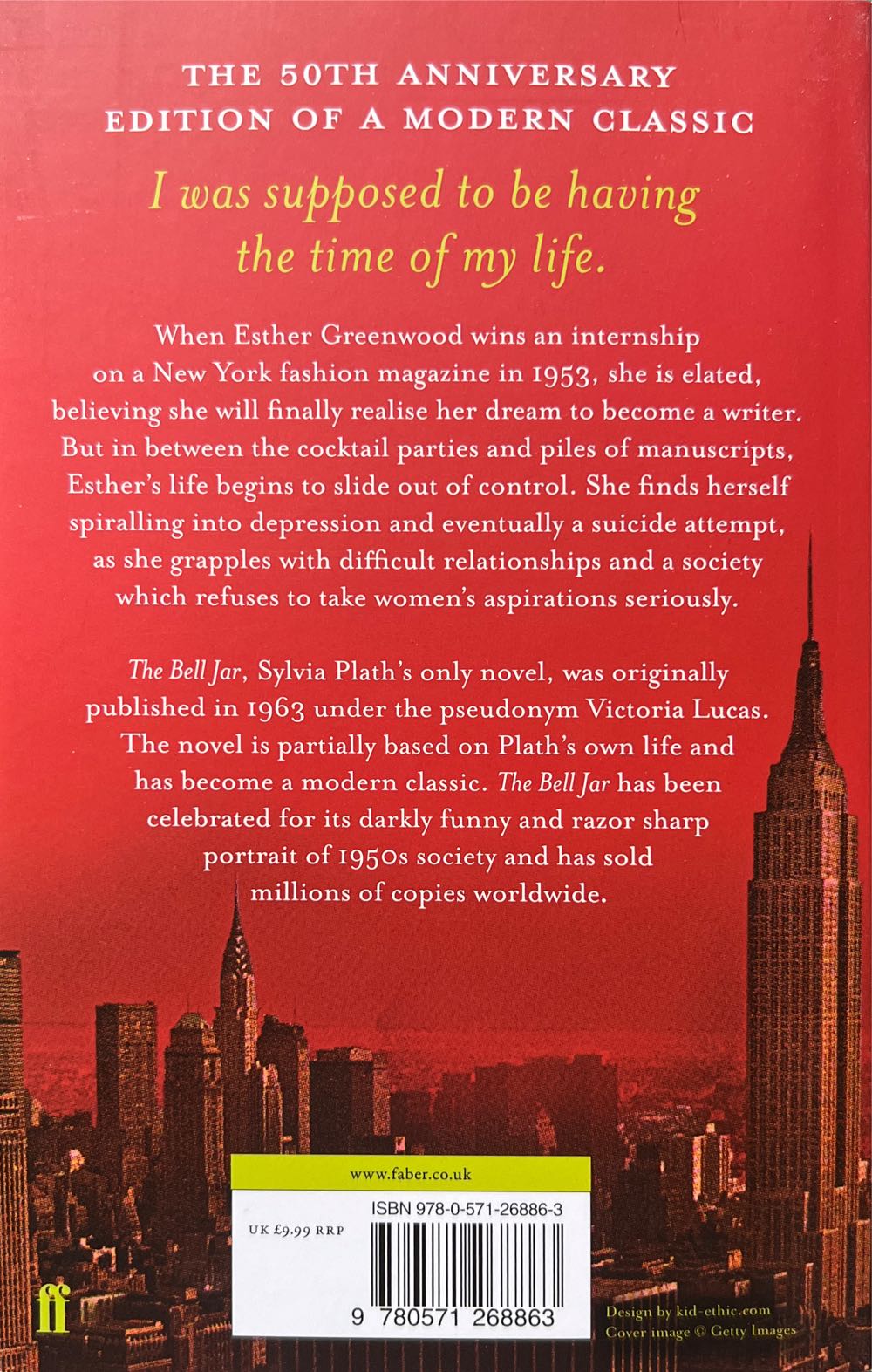 The Bell Jar - Sylvia Plath (Harper Perennial Modern Classics - Paperback) book collectible [Barcode 9780571268863] - Main Image 2