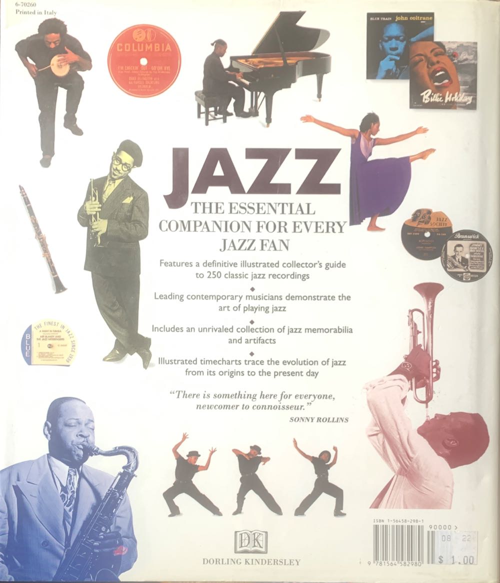 Jazz - John Fordham (A Dorling Kindersley Book - Hardcover) book collectible [Barcode 9781564582980] - Main Image 2