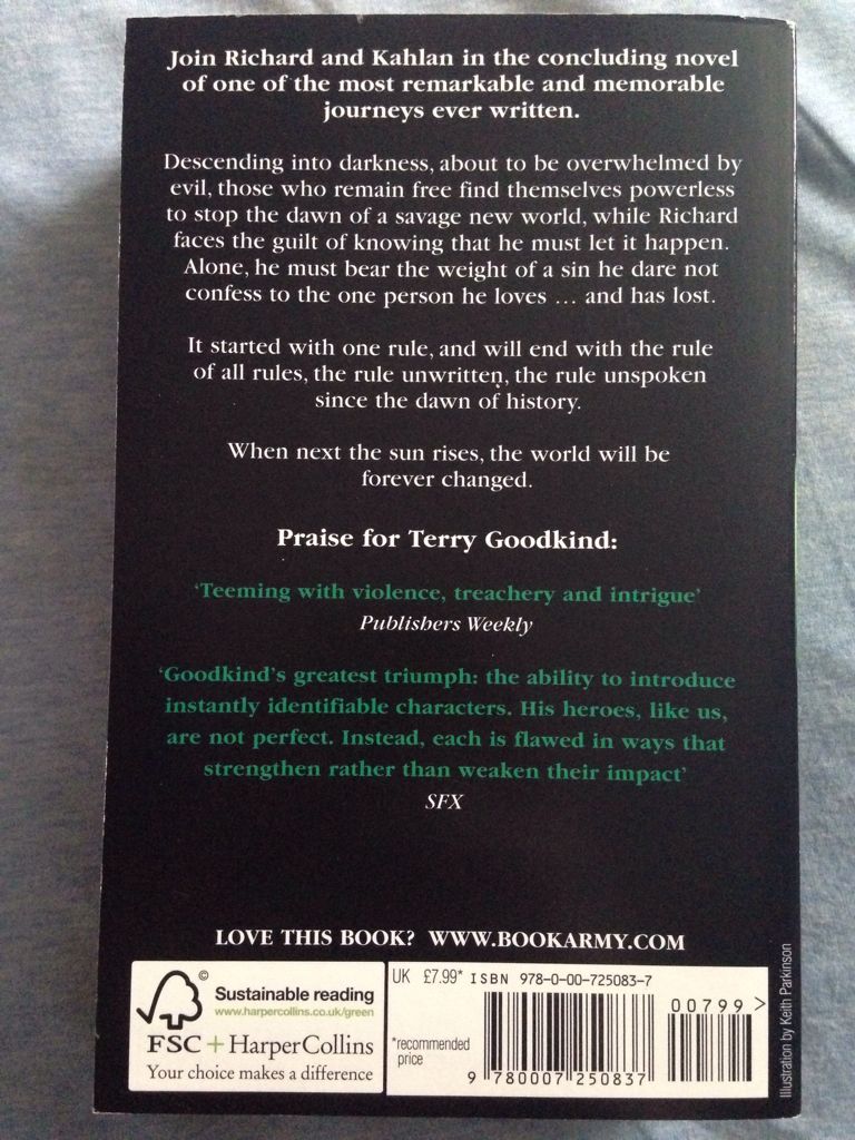 Confessor - Terry Goodkind (HarperCollins Publishers - Paperback) book collectible [Barcode 9780007250837] - Main Image 2