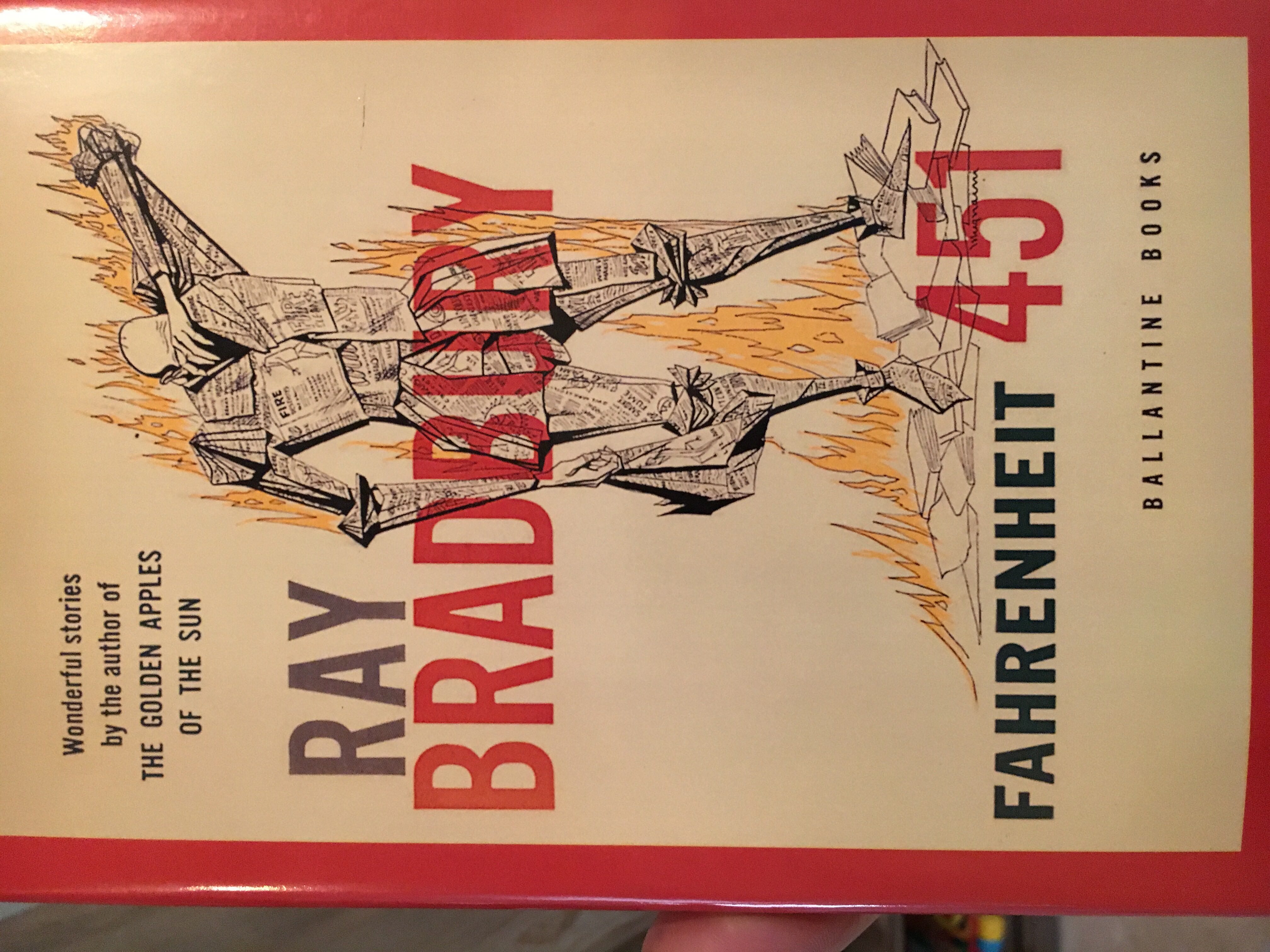 Fahrenheit 451 - Ray Bradbury (Ballantine Books - Hardcover) book collectible [Barcode 9780965020596] - Main Image 3