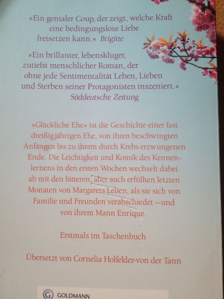 GlÃ¼ckliche Ehe  - Rafael Yglesias book collectible [Barcode 9783442472390] - Main Image 2