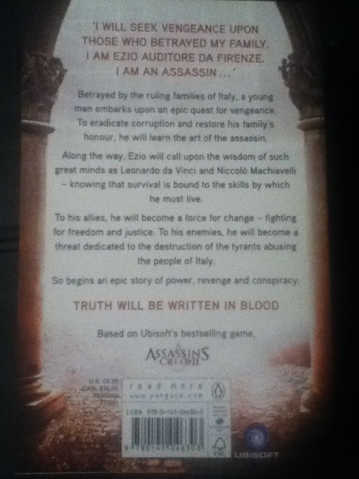 Assassins Creed Renaissance  - Oliver Bowden (Paperback) book collectible - Main Image 2