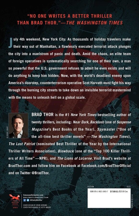 Takedown - Brad Thor (Atria - Hardcover) book collectible [Barcode 9780743271189] - Main Image 2