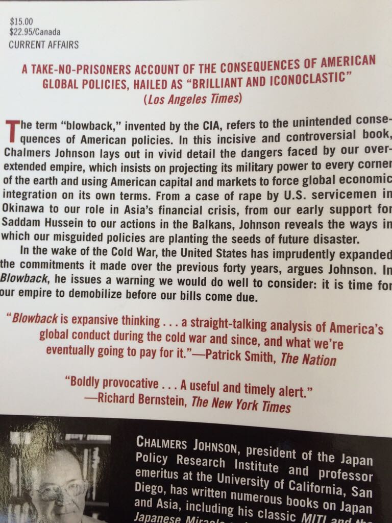 Blowback - Brad Thor (Holt Paperbacks - Paperback) book collectible [Barcode 9780805062397] - Main Image 2