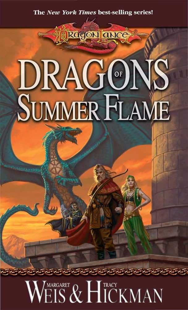 DragonLance: Dragons of Summer Flame - Margaret Weis (Del Rey - Paperback) book collectible [Barcode 9780786905232] - Main Image 3