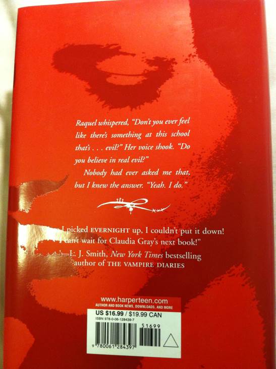 Evernight - Claudia Gray (Harper Teen - Hardcover) book collectible [Barcode 9780061284397] - Main Image 2