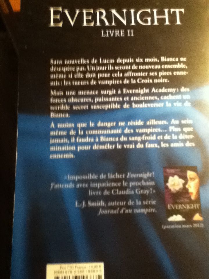 Evernight  (Pocket Jeunesse) book collectible [Barcode 9782266196635] - Main Image 2