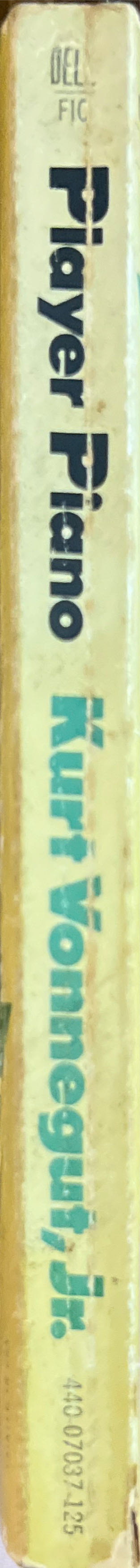 Player Piano - Kurt Vonnegut (A Dell Book - Paperback) book collectible - Main Image 4