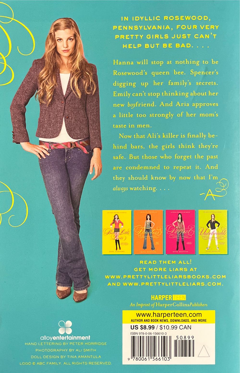 Wicked - Sara Shepard (Alloy Entertainment - Paperback) book collectible [Barcode 9780061566103] - Main Image 4