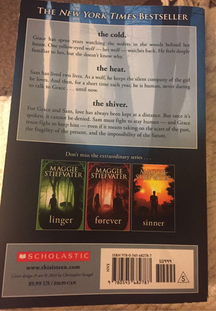 Shiver - Maggie Stiefvater (Scholastic Inc - Paperback) book collectible [Barcode 9780545682787] - Main Image 2