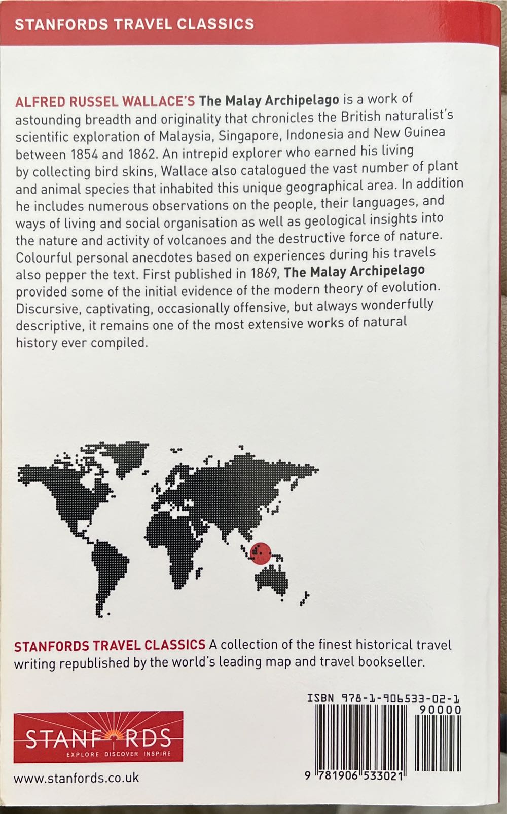 The Malay Archipelago - Alfred Russel Wallace (Stanfords Travel Classics - Paperback) book collectible [Barcode 9781906533021] - Main Image 2