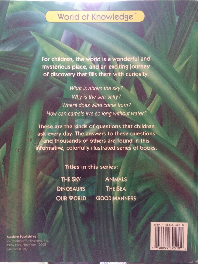 Animals - Modern Publishing book collectible [Barcode 9781561446063] - Main Image 2