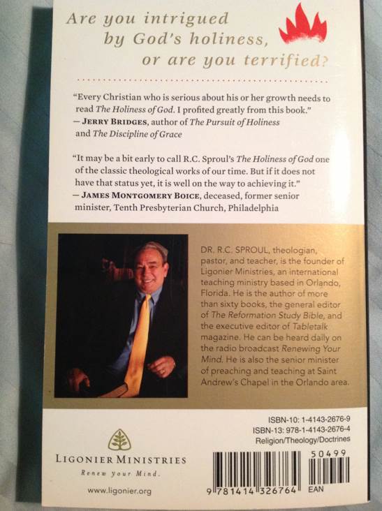 Holiness of God, The - R. C. Sproul (Tyndale House Publishers - Paperback) book collectible [Barcode 9781414326764] - Main Image 2