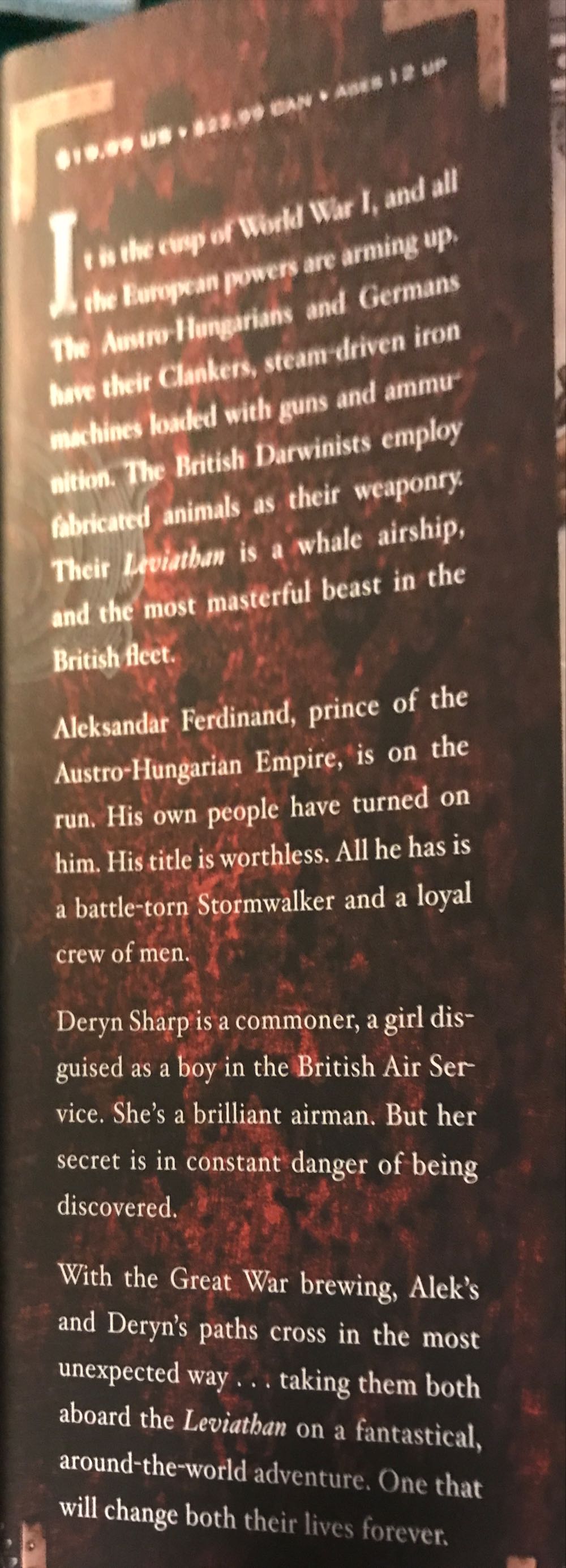 Leviathan (Leviathan, #1) - Scott Westerfeld (Simon Pulse - Hardcover) book collectible [Barcode 9781416971733] - Main Image 3